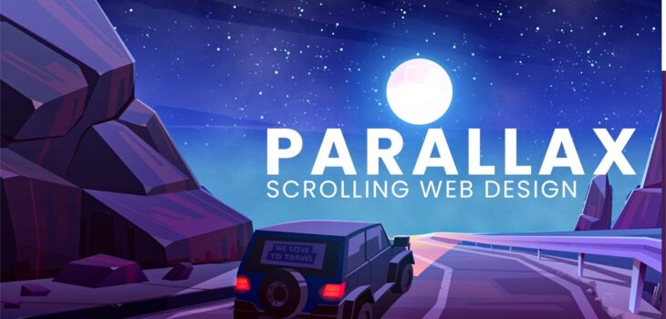 What is a parallax in web design